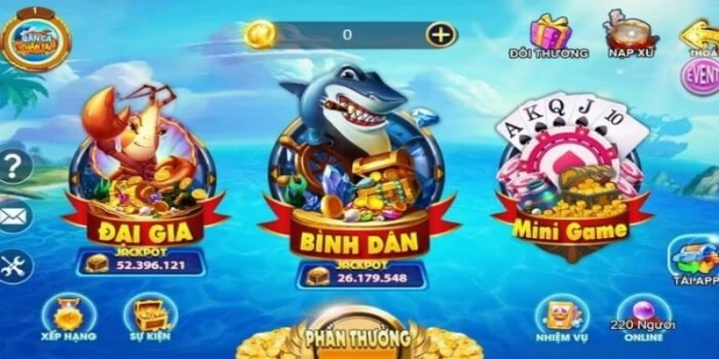 Bắn cá bình dân Mana88 - Chơi game tỷ lệ trả thưởng cao
